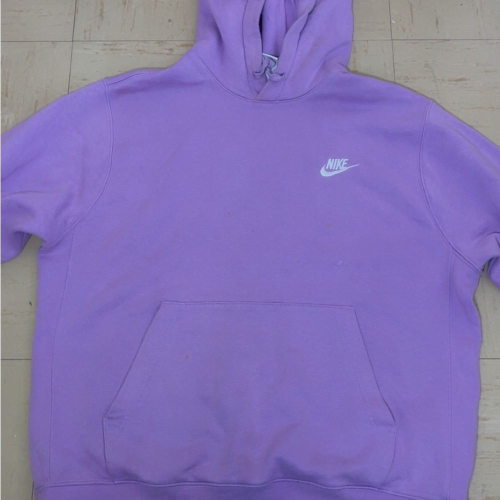 Nike Men's Purple Hoodie